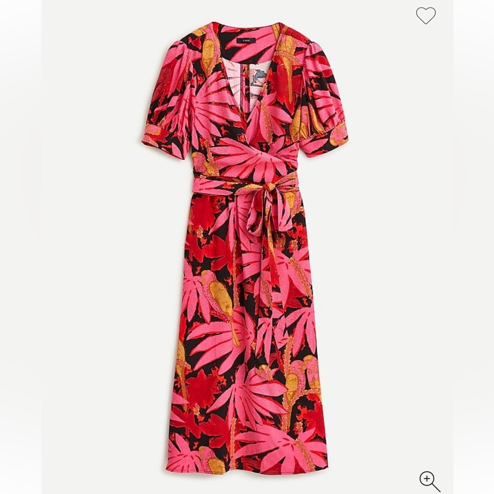 Floral Print J Crew Dress